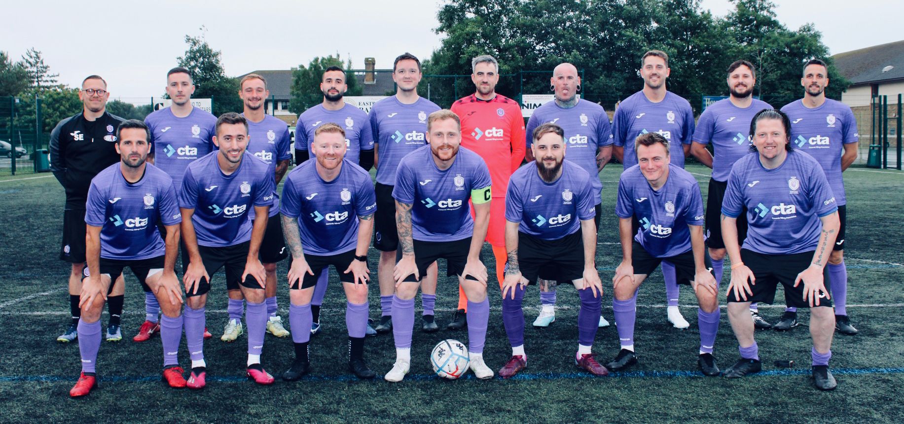 A team photo of Men United East Sussex